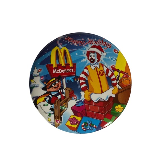 McDonald’s Happy Holidays Collectible Plate Christmas 2005 Hamburgler Sun Coast - Picture 1 of 11